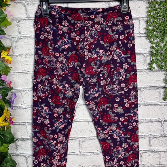 🌼3/$30🌼Lularoe Floral Printed One Size Leggings - Picture 11 of 14